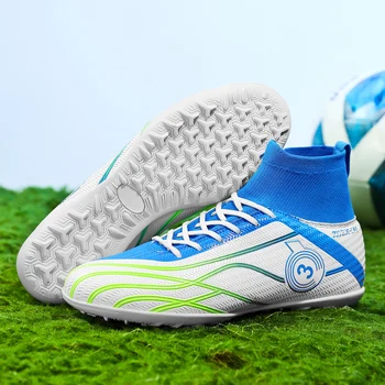 Висококачествени футболни обувки C. Diqna, трайни леки футболни обувки за тренировки по футзалу, Удобни маратонки на Едро 31-48 размер