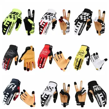 Водоустойчив велосипедни ръкавици с пълни пръсти Gauntlet Унисекс, топли ръкавици за шофиране, състезателни ръкавици за бягане
