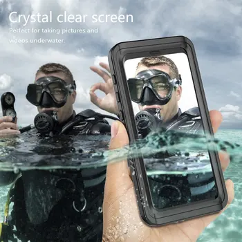 Водоустойчив калъф за Samsung S10e S8 S9 Plus Note8 S8P S9P S20 ультраударопрочный калъф за плуване и гмуркане