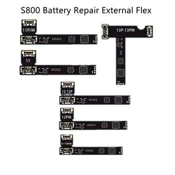 Възстановяване на зареждане на батерията на Външен Гъвкав Кабел за LCD тестер S800/R200/S300 За iPhone X 11 12 13 14 Pro Max/Mini Възстановяване на данни на батерията