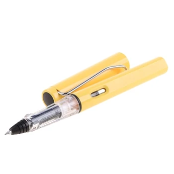 Гел писалка с мастило 0,5 мм, неутрален маркер, студентски писмен инструмент, училищен офис