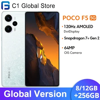 Глобалната версия на POCO F5 5G Snapdragon 7 + Gen 2 Восьмиядерный 6,67 