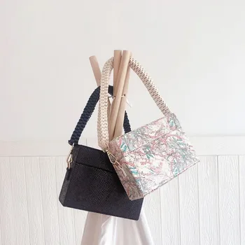 Дамска кожена чанта в стил ретро, малка квадратна чанта в уличном стил, универсална модерна чанта Desinger Borsa Blu