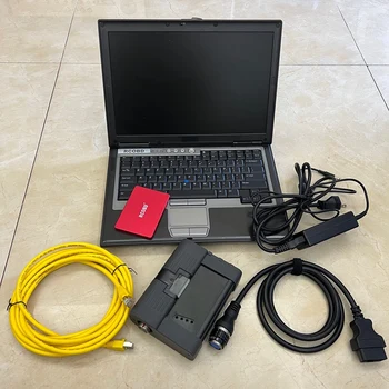 ДИАГНОСТИКА на BMW ICOM A2 Скенер за Bmw Diagnostic Scanner Plus HDD SSD в лаптопа D630 (4G) Windows10 Expert 3in1 Готов за употреба