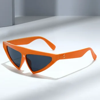 Европа и Съединените Щати В Тенденция Нови триъгълни слънчеви очила с вогнутыми индивидуални слънчеви очила за подиум