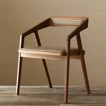 Елегантен дизайн Дървен стол за градина на открито Преносими Дървени трапезни столове Модерен комплект мебели за двор Relax Sillas De Madera за улицата