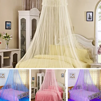 Елегантни дантелени Инсектициди, Престилката, Завеса, през Цялата купол, heating, mosquito net, спално бельо