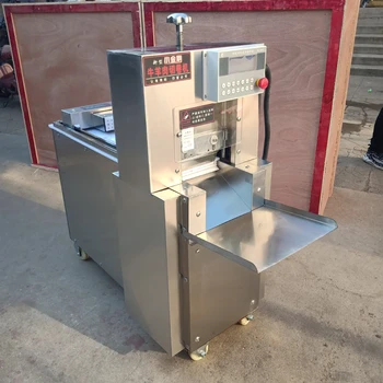 Електрическа мелачка Търговска машина за нарязване на крем от агнешко месо Машина за нарязване на крем от говеждо и агнешко месо Кухненски робот 2200 W