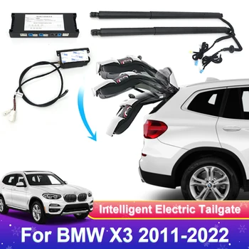 За BMW X3 2011-2022 Управление на електрически люк на багажника Автоподъемник задната врата, Автоматично Отваряне на Багажника Комплект С Дрифт Foot сензор