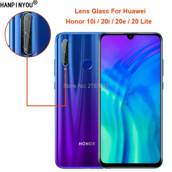 За Huawei Honor 10i 20i 20e 20 Lite Ультратонкая Защита на Задната част на Обектива на Фотоапарата и Задната Капачка на Обектива на Камерата Защитен слой От Закалено Стъкло