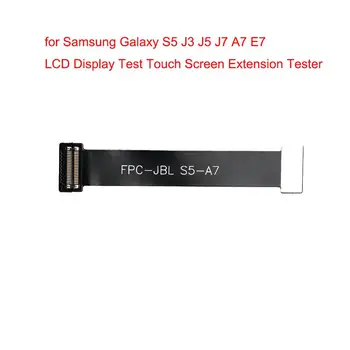 за Samsung Galaxy S5 J3 J7 J5 A7 E7 LCD дисплей Тест Тестер за Разширяване на Допир Екран Удлинительный Тест Гъвкав Кабел
