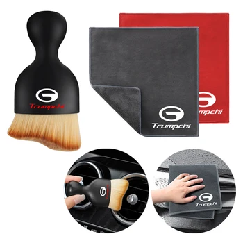 За Trumpchi Gac Gs4 Gs5 Coupe Ga4 Gs8 Gm8 Инструмент за почистване на автомобила Кърпа За Почистване на Автомобила четка за почистване на изхода за въздух на климатика