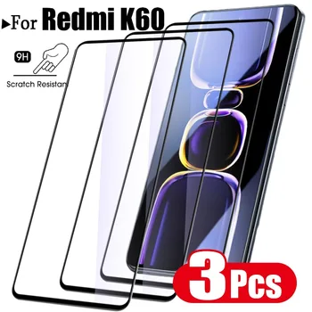 Закалено стъкло със защита от синя Светлина за Xiaomi Redmi K60, Защитни Фолиа за екрана, Защитно Стъкло от надраскване за Redmi K60, Аксесоари