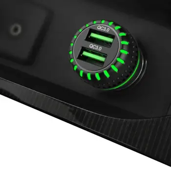 Зарядно за кола за телефон Автомобилни Зарядни устройства за мобилни телефони USB Адаптер за зарядно устройство 36 W Мини-Запалката Адаптер за зарядно устройство Вълни
