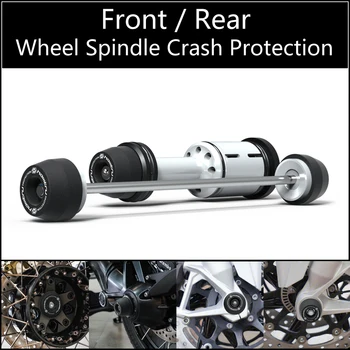 Защита на шпиндела на предното и задното колело от удари за BMW R1200R R1200RS R1250R R1250RS 2015-2023