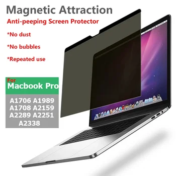 защитно Фолио за Екран неприкосновеността на личния живот с магнитен притегателен Против Надраскване за лаптоп 2020 2022 Macbook pro 13,3 инча M2 A2338 A2289 A2251
