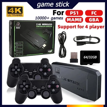 Игрова Конзола M8 с 10000/3500 на Класическата Ретро Игра Конзола Vidio Wireless 2.4 G Controller Box 4K, HDMI Original HD Game Box