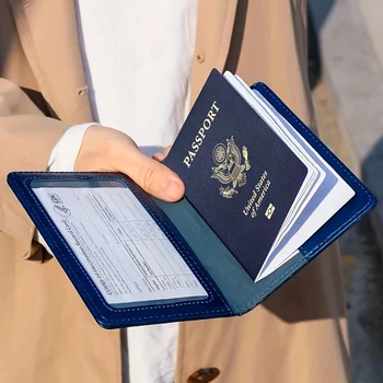 Изкуствена Кожа Пътна Корици За Паспорти на САЩ Персонални Дамски Корици за Паспорти на САЩ Притежател на Американски Паспорт Калъф за Америка Мъжки Калъф За Документи за Пътуване