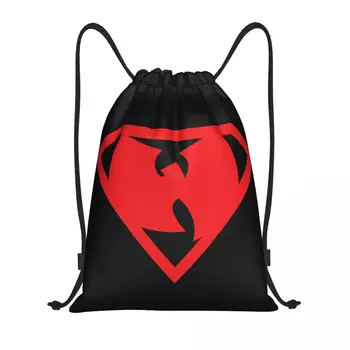 Изработена по поръчка Wu Clan Tangs-хип-хоп чанта от съвсем малък за пазаруване, раници за йога, Мъжки Дамски спортни сакове за фитнес зала