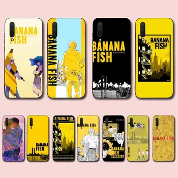 Калъф за телефон Banana Fish За Xiaomi Mi 5X8 9 10 11 12 lite pro 10T PocoX3pro PocoM3 Note 10 pro lite