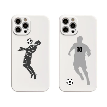 Калъф за телефон Football Player Soccer Art За Samsung A14 A32 A52 A50 A70 A30 A20S A02S A12 A22 A72 A42 5G A34 A54 M23 M33 M53 Калъф