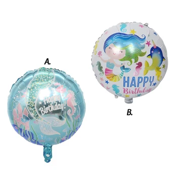 Комплект от 1 бр. 18-инчовата зелена алуминиево фолио, балон от фолио, ярки балони от mylar, балони за парти по случай рожден Ден, балони от mylar