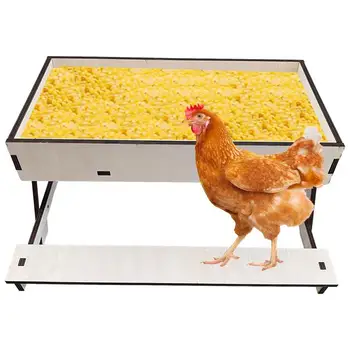 Маса за пикник с пиле Маса За хранене на пилета Без Елементарно Маса за пикник с пиле Лесно се Почистват И се Запазва храната Прясна и суха