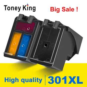 Мастилницата TONEY KING 301XL За HP 301 XL Подмяна на Принтер HP Deskjet 1000 1010 1011 1012 1050 1051 1055 1056 1050a