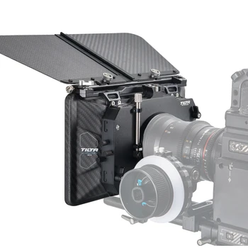 Матова кутия от въглеродни влакна TILTA MB-T12 4 * 5,65 мм (зажимная) и преходни пръстен 110 мм за DSLR HDV камери