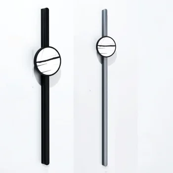 Модерни минималистичные дръжки за вратите на гардероба Черни Дръжки за вратите на кухненски шкаф за баня за мебели