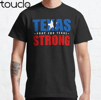 Молете се за Тексас, Texas Strong Gun Control Now, класически тениски за мъже, подарък тениски в ретро стил по поръчка