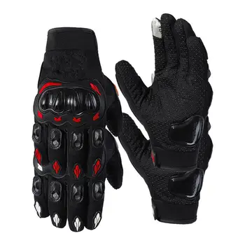 Мотоциклетни ръкавици, мотоциклетни ръкавици със сензорен екран, които предпазват всички пръсти, водоустойчиви топли нескользящие ръкавици за езда на мотоциклет