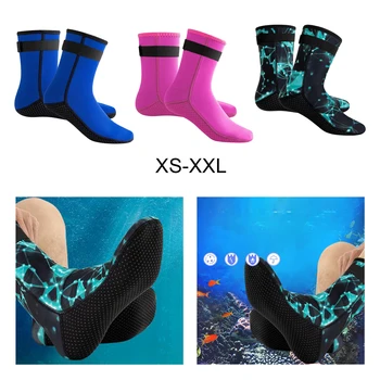 Мъжки, Дамски Чорапи за неопрен, 3 мм неопренови чорапи за гмуркане, мини спортни чорапи, водни обувки за гмуркане, сърфиране, каране на каяк
