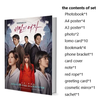 Набор от фотокниг Secret Woman Ти Ун Гуми Сън Хо Лий Йонг-ен Чхве с плакат, картичка-отметка, иконата за Lomo