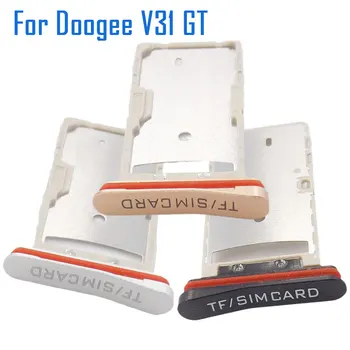 Нов Оригинален DOOGEE V31 GT Слот За Тавата За SIM-Карти TF Притежателя на Тавата За Sim-Карти с Адаптер за Аксесоари За Смартфони DOOGEE V31 GT