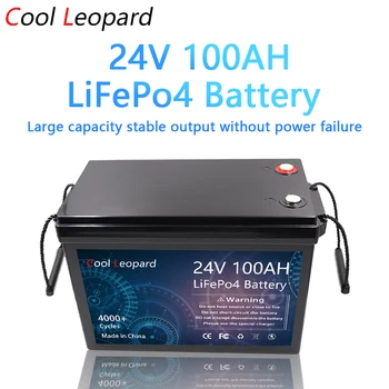 Нова литиево-желязо-фосфатный батерия с капацитет от 24 На 100 Ah за преносими устройства, сменяеми батерии за оборудване на безжичната връзка