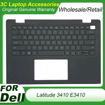 Новата американска клавиатура За Лаптоп DELL Latitude 3410 E3410, Поставка За Ръце, Горен Калъф, Горната част на Кутията С Подсветка на Клавиатура, Подмяна на 00MC2P 6THXK
