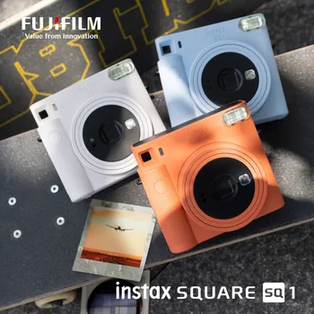 Ново записване, 100% натурална фотоапарат Fuji Fujifilm Instax SQUARE SQ1 Hybrid Instant Fim, най-добрият подарък за Рожден Ден за приятели