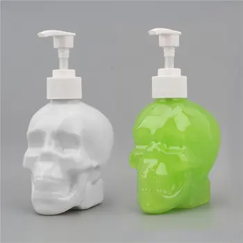 Опаковка течен сапун Creative Skull за баня, 350 мл, Сапун за ръце Прозрачна бутилка с душ Гел, Шампоан Наполняемая бутилка