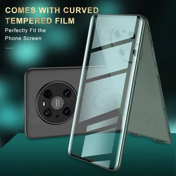 Оригинален калъф GKK за Huawei Капитан 40 Pro Case 360 Пълна защита + външно стъкло на екрана противоударное за Huawei Капитан 40 Pro Покритие на Корпуса