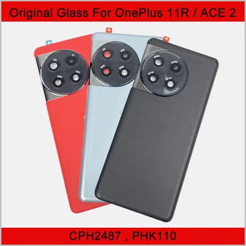 Оригинално Стъкло За OnePlus 11R със Стъклен Капак на Отделението за батерията Плътна Задна Врата, Капак ACE 2 на Задния Панел на Корпуса Калъф С Лепило За Обектива на Камерата