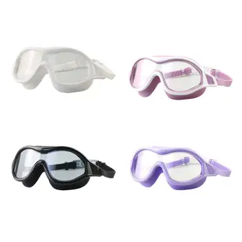 Очила за плуване Очила за плуване за възрастни, очила за гмуркане с защита срещу замъгляване, широка рамки за младежта
