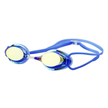 Очила за плуване с защита от мъгла за мъже и жени, професионални очила за плуване, Без течове, Антирефлексно стъкло за възрастни, Регулируема стъкло със защита от ултравиолетови лъчи