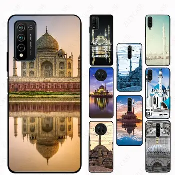 Пейзаж на Мюсюлманската Джамия на Калъф За телефон Xiaomi Redmi 12C Note 12S 10T 10S 11T 11PRO 12PRO Mi 11lite 12s 12x 13pro 13ultra Седалките
