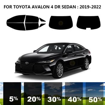 Предварително Обработена нанокерамика Комплект за UV-Оцветяването на автомобилни Прозорци Автомобили Фолио за прозорци на TOYOTA AVALON 4 DR СЕДАН 2019-2022