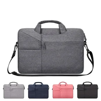 Преносима чанта за документи с формат А4 Портфолио от Бизнес Офис Чанта за лаптоп Чанта за съхранение през рамо Пътна Офис чанта за бизнес Облекло