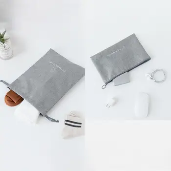 Прибиращи чанта за съхранение, Комплект от Чанти за съхранение, Ефективни Пътни чанти за съхранение, комплект от 7 теми за организиране на Спестяване на пространство с Nordic for Simple