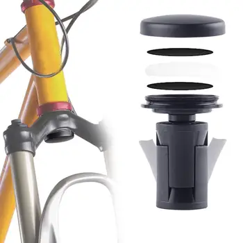 Противоугонный притежателя GPS скритото позициониране на велосипед за Apple Airtag, калъф за въздушна етикети, скоба за защита на предната част на куплунга на мотора от падане