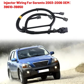 Публикуване инжектор за Hyundai Terracan 2002-2006 година за Kia Sorento Периода 2003-2006 Теглене на кабели, горивни дюзи на двигателя 39610-39850