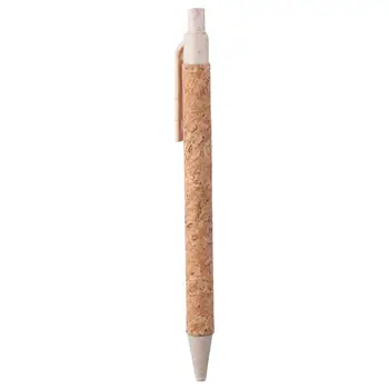 Пшеничен стрък Прости Дизайнерски писалки, Аксесоари за бродерия Бяла Пластмасова Прибиращи химикалки за писане на атрактивни дръжки Офис